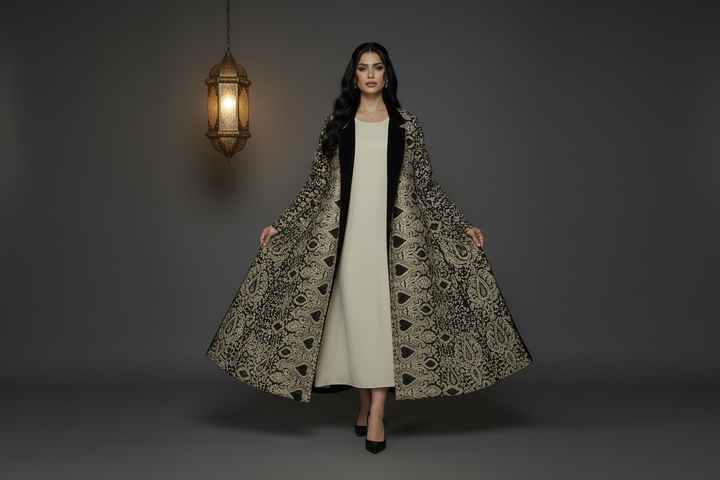 Wide angle with arms extended