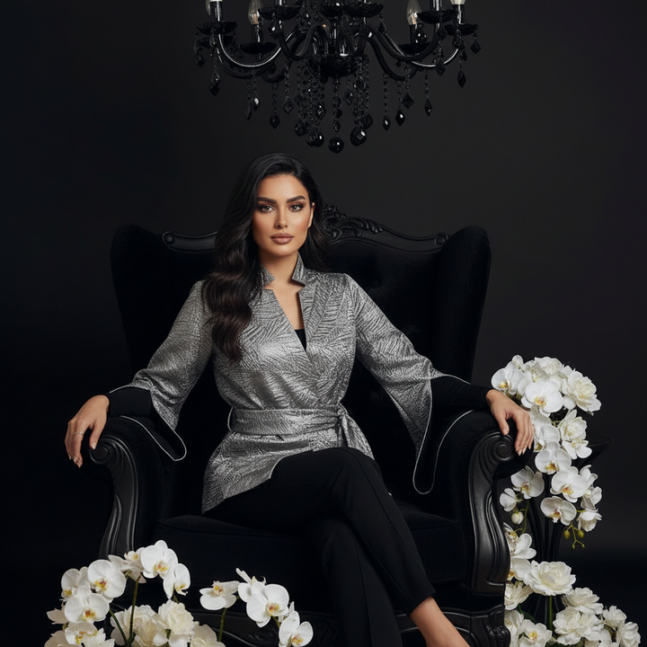 Elegant Jacket - Rose Gold or Silver